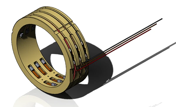 slip ring downhole brush assembly