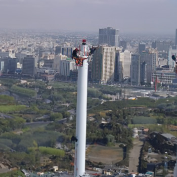 Slip Ring on the World's 7th Tallest Flagpole