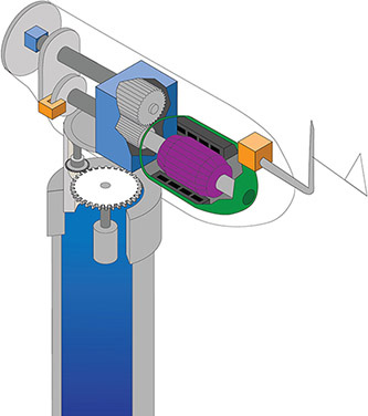 wind turbine designed slip ring